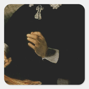 The Anatomy Lesson of Dr. Nicolaes Tulp, 1632 Square Sticker