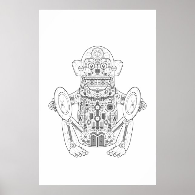 The Anatomy of Jolly Chimp Poster (Front)