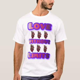 The anatomy of love, the blooming heart in love  T-Shirt