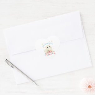 The Anatomy Of The Persian Cat Heart Sticker