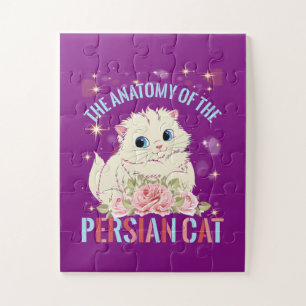 The Anatomy Of The Persian Cat Jigsaw Puzzle