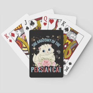 The Anatomy Of The Persian Cat Playing Cards