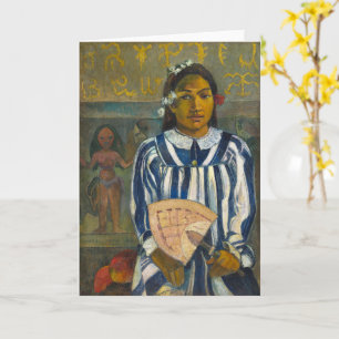The Ancestors of Tehamana   Paul Gauguin   Card