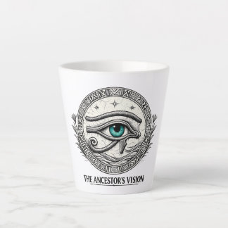 The Ancestor's Vision | Eye of Horus Latte Mug