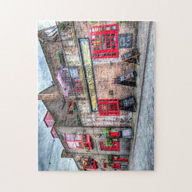 The Anchor Pub London Jigsaw Puzzle (Vertical)