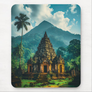 The Ancient Candi of the Hills Mouse Pad