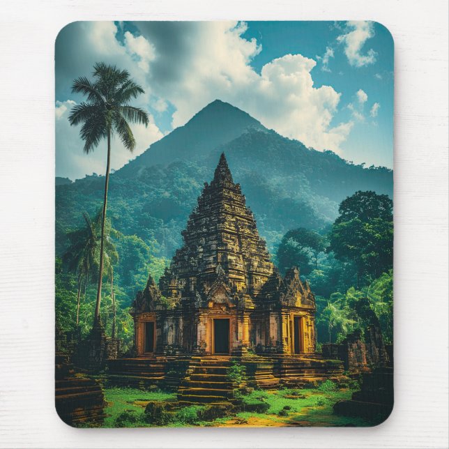 The Ancient Candi of the Hills Mouse Pad (Front)