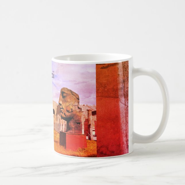 The ancient city of Pompeii Coffee Mug (Right)