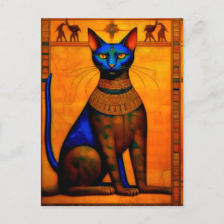 The Ancient Egyptian Cat Bastet Postcard