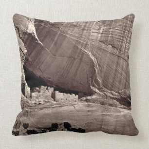 The Ancient Ruins of the Canyon de Chelle, 1873 (a Cushion