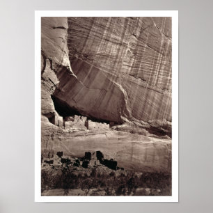 The Ancient Ruins of the Canyon de Chelle, 1873 (a Poster