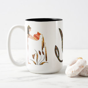 The Ancients Aquarius Two-Tone Coffee Mug