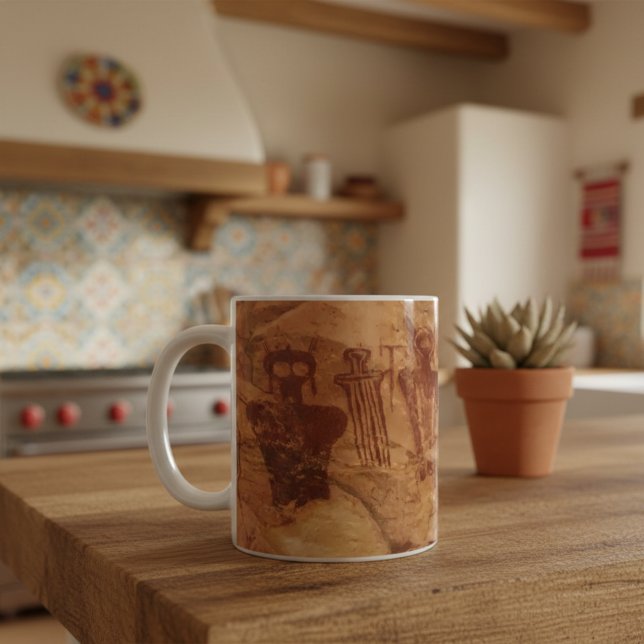 "The Ancients", Sego Canyon Utah Pictograph  Coffee Mug (Creator Uploaded)