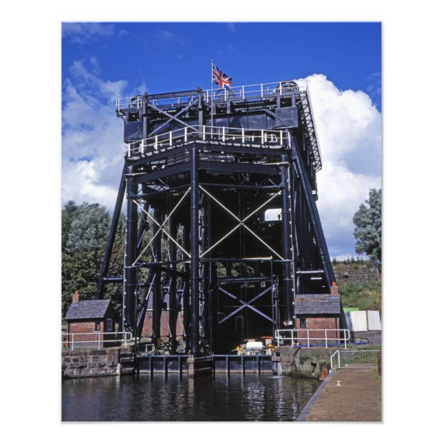 The Anderton Lift Cheshire England Photo Print (Front)