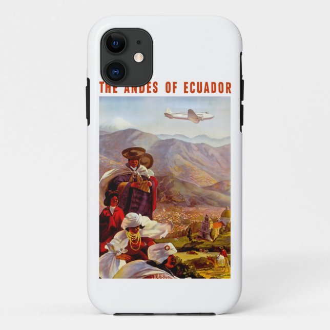 The Andes of Ecuador Case-Mate iPhone Case (Back)