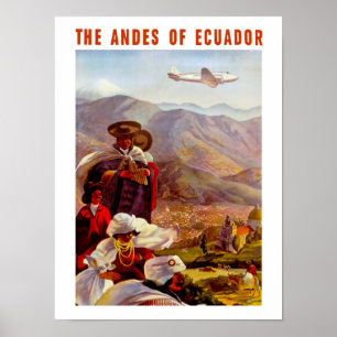 The Andes of Ecuador Poster