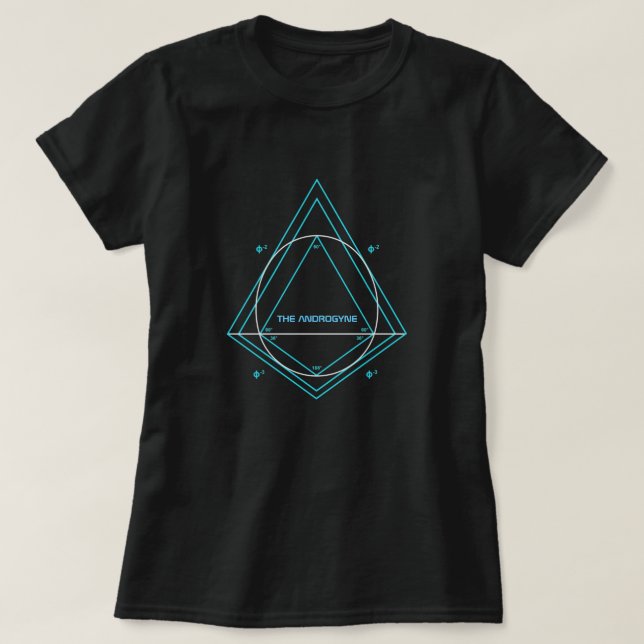 The ANDROGYNE Formula T-Shirt (Design Front)