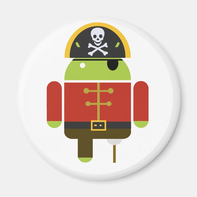 The Android Pirate Magnet (Front)