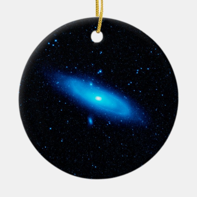 The Andromeda galaxy Ceramic Ornament (Front)