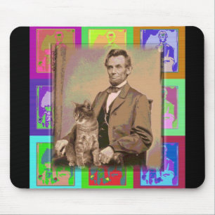 The Andy   Abraham Lincoln Mouse Pad
