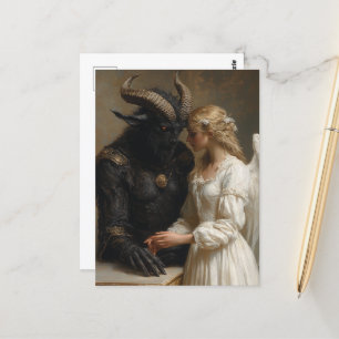 The Angel and the Dark Demon Postcard