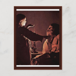 The Angel Appears To St. Joseph In A Dream Postcard