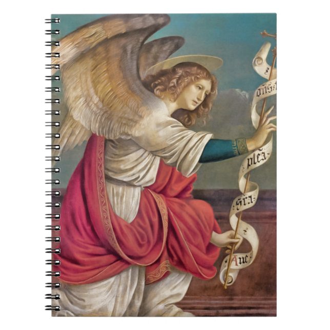 The Angel Gabriel Vintage Notebook (Front)