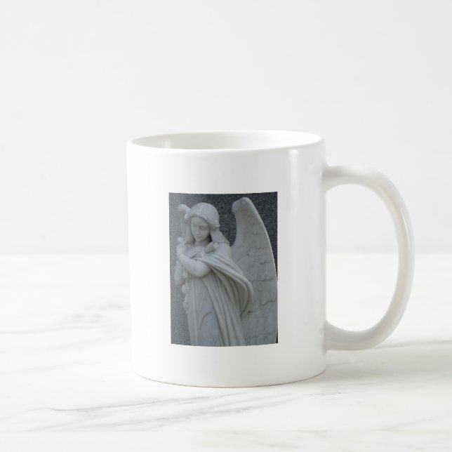 The Angel Is Sad Because Of Something You Did Coffee Mug (Right)