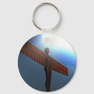 the angel key ring