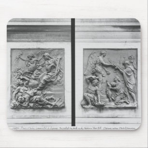 The Angel of France expelling the heretics Mouse Pad
