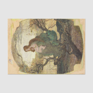 The Angel of Life by Giovanni Segantini Tissue Paper