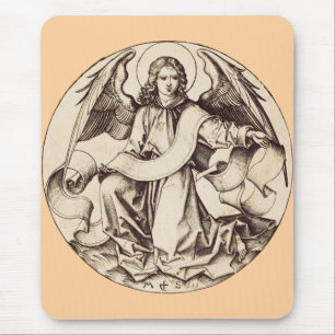 The Angel of Saint Matthew Mouse Pad