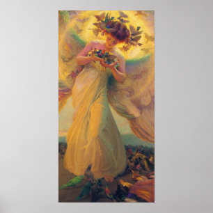 The angel of the birds Poster