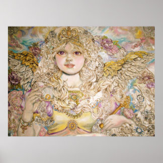 The angel of the Golden pearl. Poster