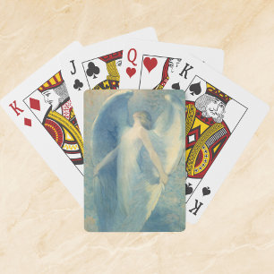 The Angel Oil Painting William Baxter Closson Art Playing Cards