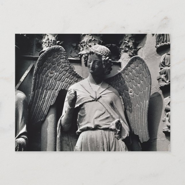 The Angel with a Smile Postcard (Front)