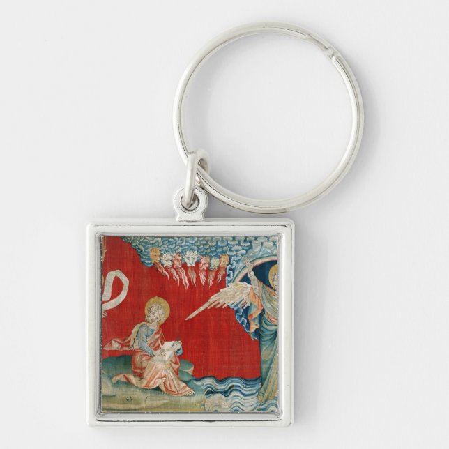 The Angel with an Open Book Key Ring (Front)