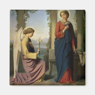 The Angelic Salutation, or The Annunciation, 1860 Magnet