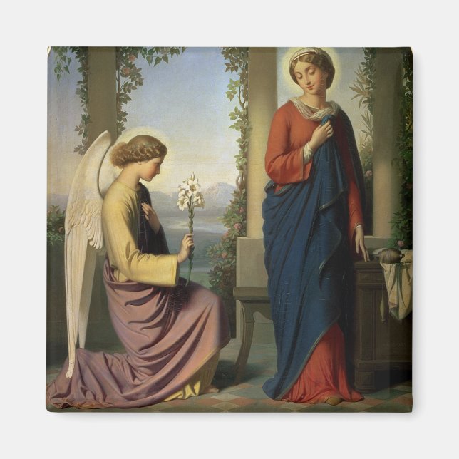 The Angelic Salutation, or The Annunciation, 1860 Magnet (Front)