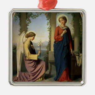 The Angelic Salutation, or The Annunciation, 1860 Metal Tree Decoration