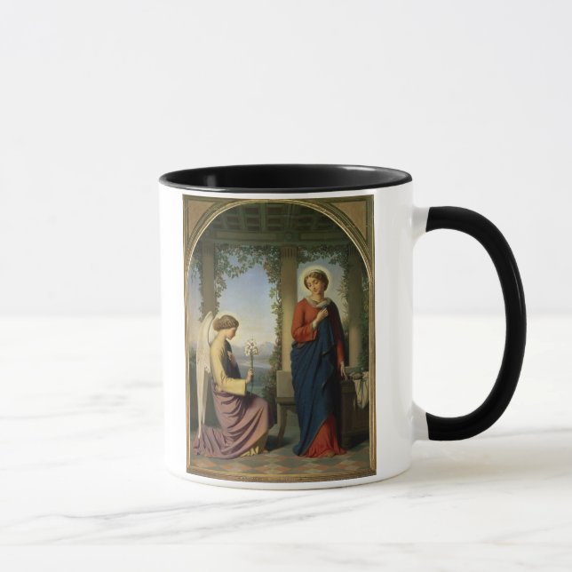 The Angelic Salutation, or The Annunciation, 1860 Mug (Right)