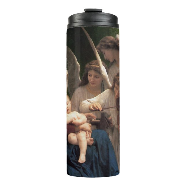 The Angels by William Adolphe Bouguereau Thermal Tumbler (Front)