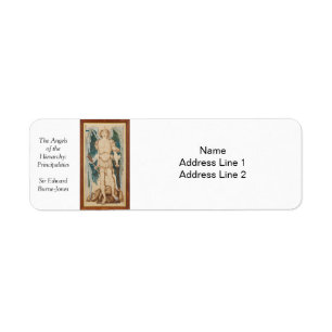 The Angels of the Hierarchy Principalities, Jones Return Address Label