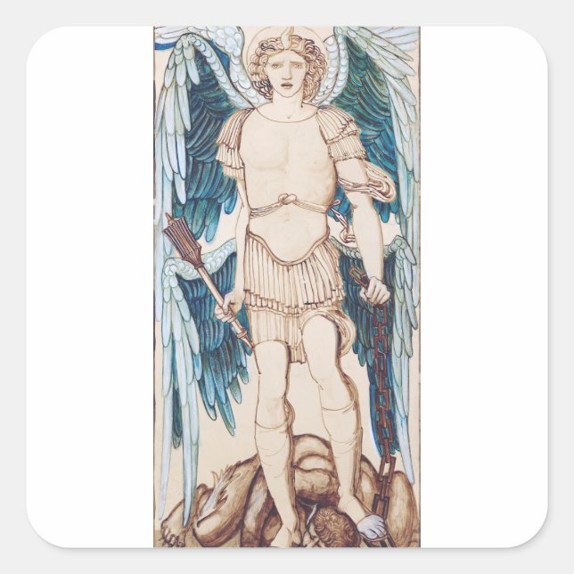 The Angels of the Hierarchy Square Sticker (Front)