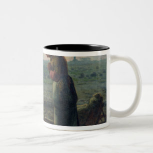 The Angelus, 1857-59 Two-Tone Coffee Mug