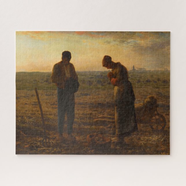 The Angelus by Jean-Francois Millet Jigsaw Puzzle (Horizontal)