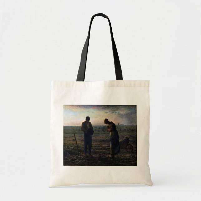 The Angelus, Jean-Francois Millet, 1857-1859 Tote Bag (Front)