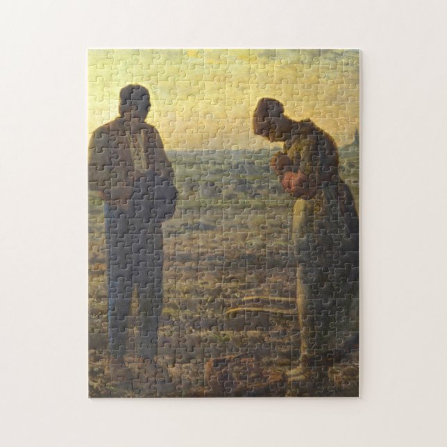 The Angelus Jean Francois Millet Jigsaw Puzzle (Vertical)