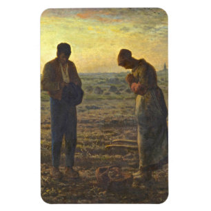 The Angelus Jean Francois Millet Magnet