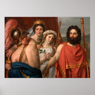 The Anger of Achilles, 1819 Poster